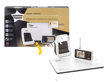 Tommee Tippee Closer To Nature Digital Video And Movement Baby Monitor With Sensor Pad - Imported